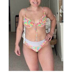 White fox bikini good condition worn once size xL